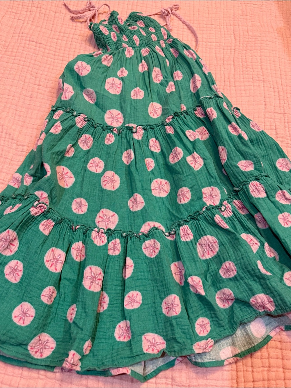 SweetHoney Beach Twirl Sand-Dollar Maxi Dress